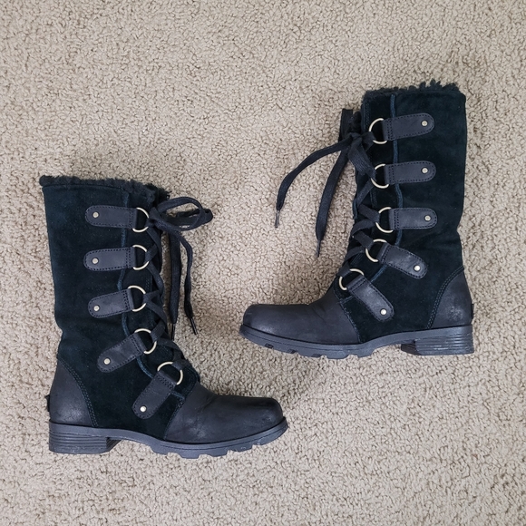 Sorel Emelie Lace Up Boots - Picture 3 of 10